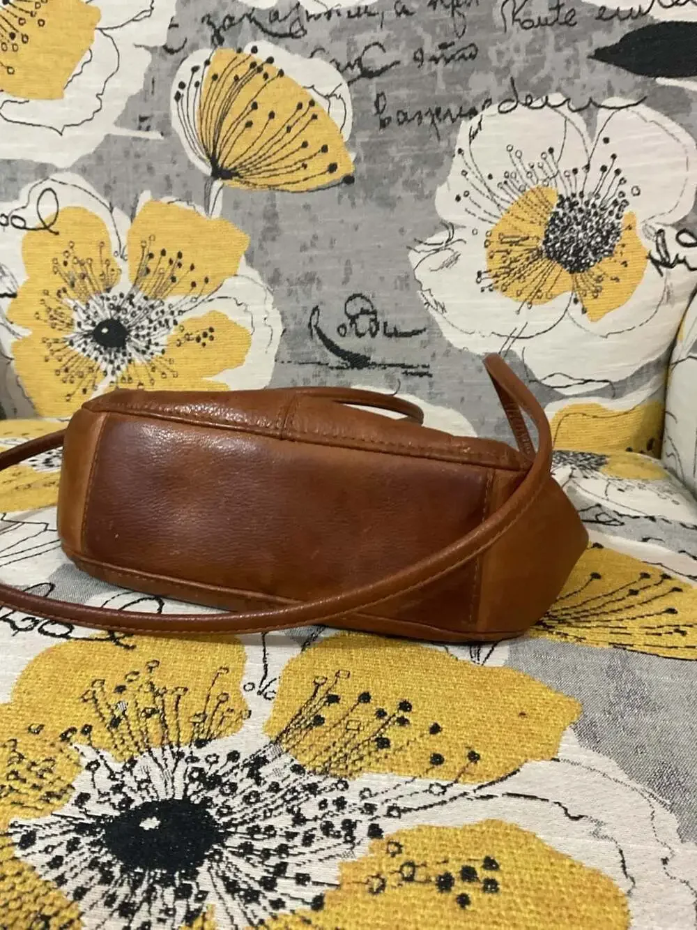 Fossil Brown Leather Crossbody Shoulder Bag